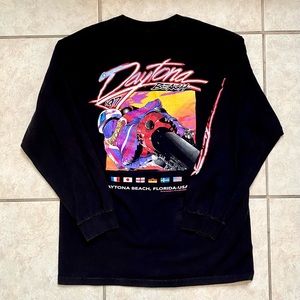 Brandy Melville/John Galt Daytona Beach Graphic Long Sleeve